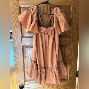 Free People Terra Off-Shoulder Dress